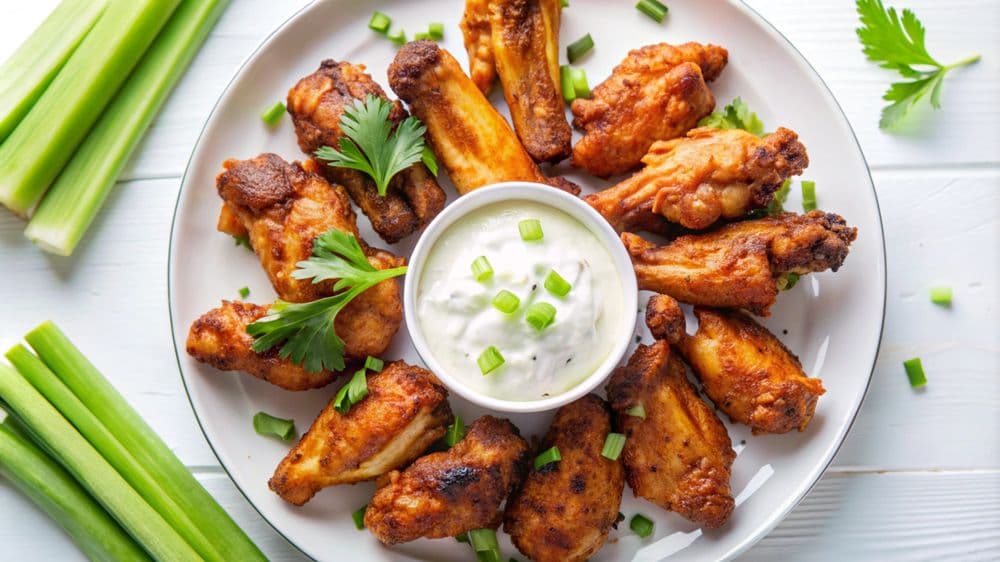 Oven-Baked Chicken Wings
