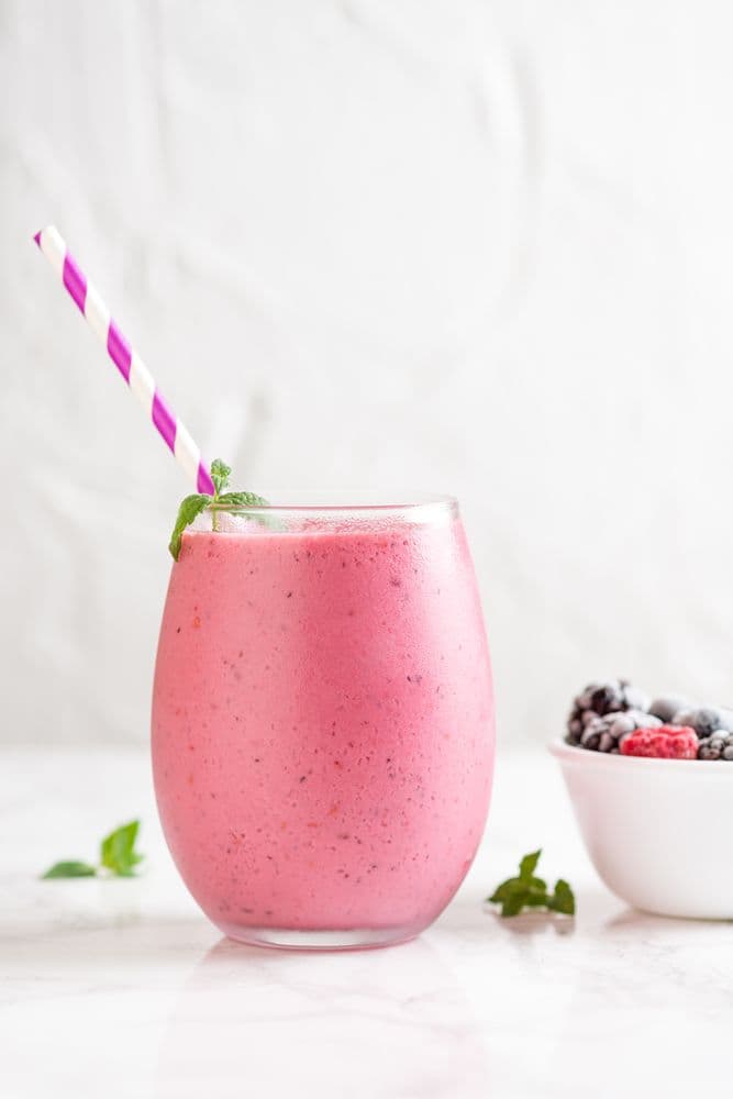 Strawberry Milk Smoothie