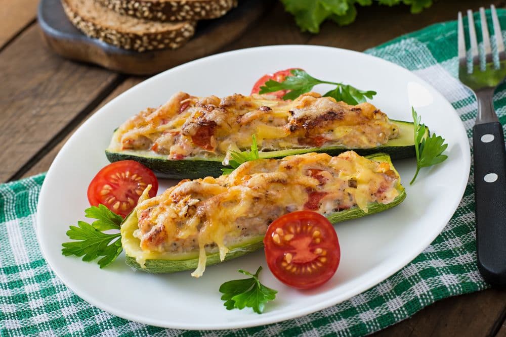 Stuffed Zucchini Boats